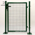 Dark Green Garden Gate Round Tubes